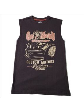 Gas Monkey Garage Shirt Men's Small Sleeveless Custom Motors American Muscle